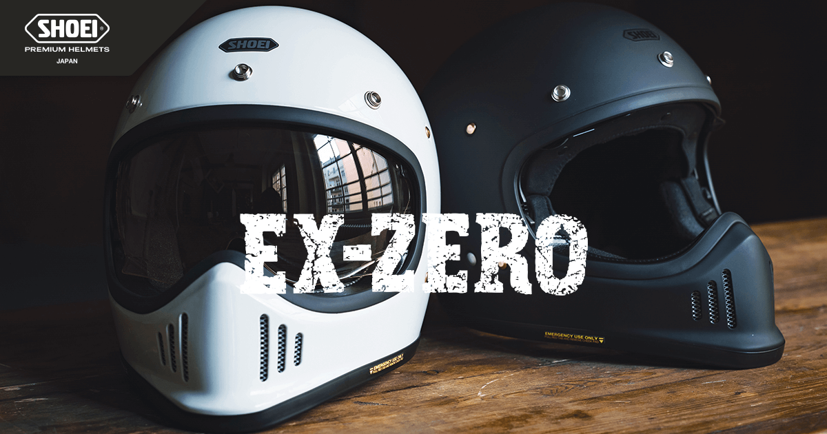 EX-ZERO | FULL-FACE HELMET｜ヘルメット SHOEI