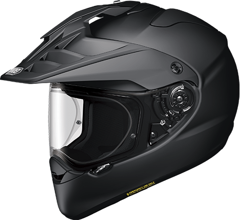 美品！SHOEIヘルメット ホーネットADV マットブラック　極薄チークパッド付 HORNET ADV | OFF-ROAD HELMET｜ヘルメット SHOEI