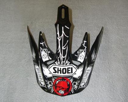 V-390 DT METAL MULISHA3バイザー